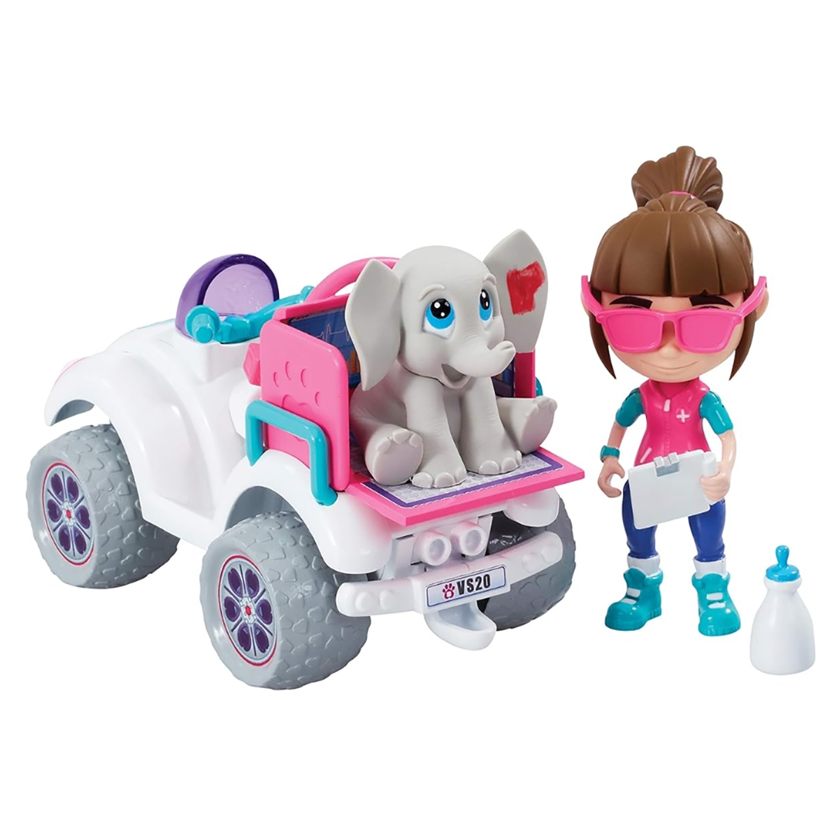 فيت سكواد مجموعة دراجة إنقاذ رباعية مع آفا للجنسين، 3-4 سنوات