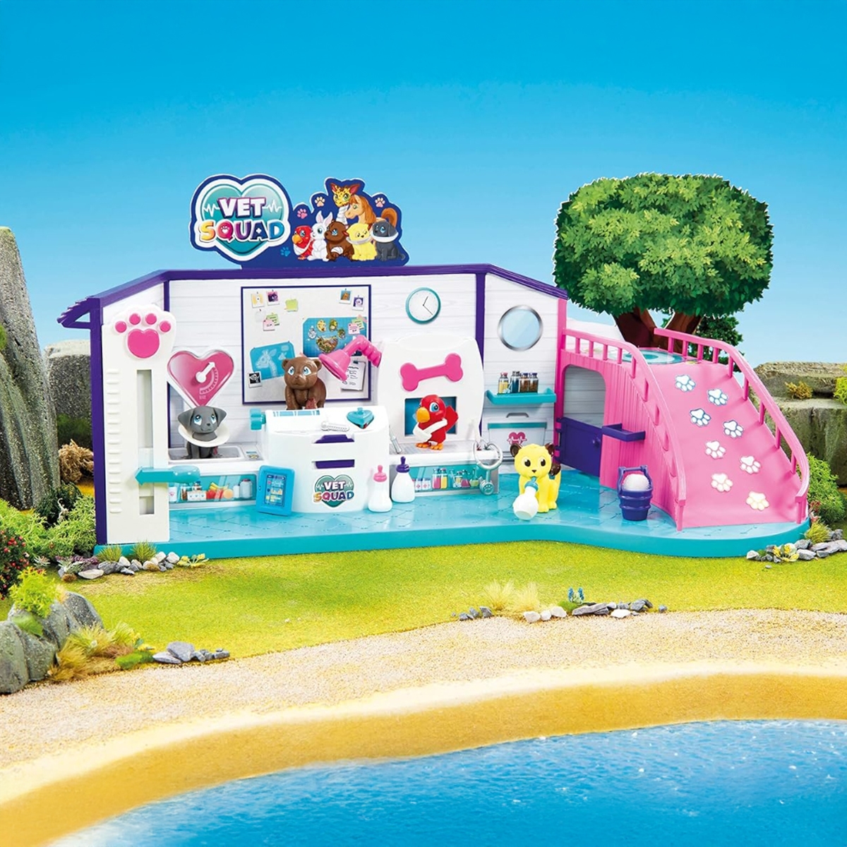 فيت سكواد مجموعة غرفة العمليات البيطرية للجنسين، 5-7 سنوات