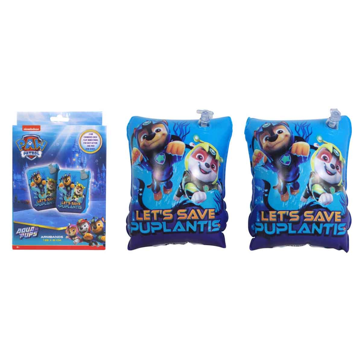 نيكيلوديون باو باترول عوامات للذراع للأولاد، 3-4 سنوات