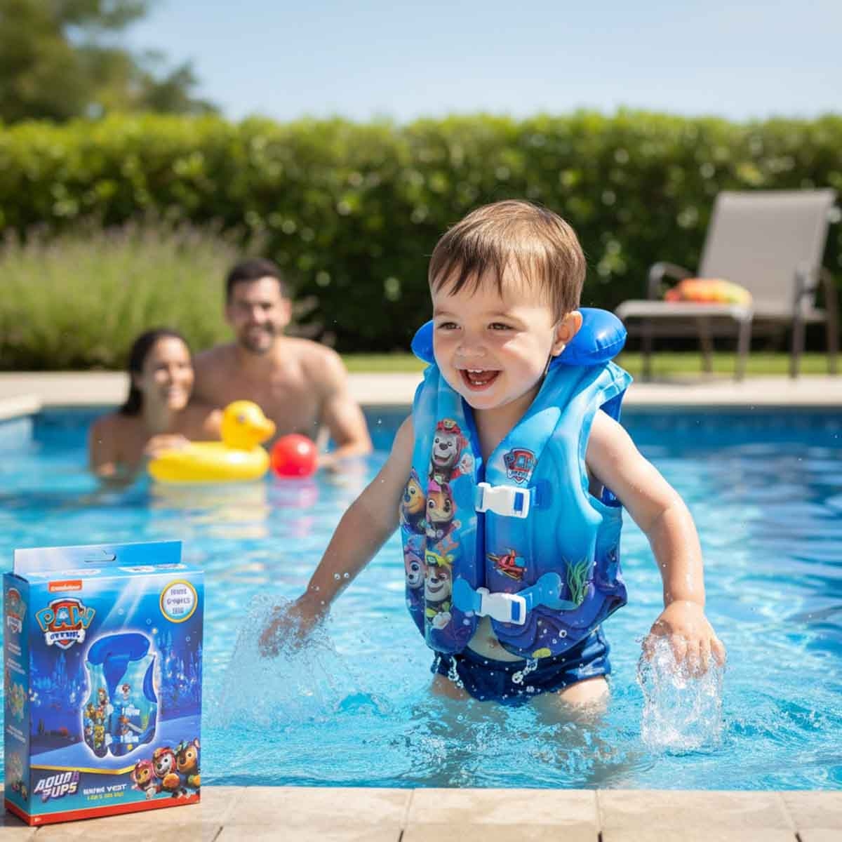 نيكيلوديون باو باترول سترة سباحة للأولاد، 3-4 سنوات