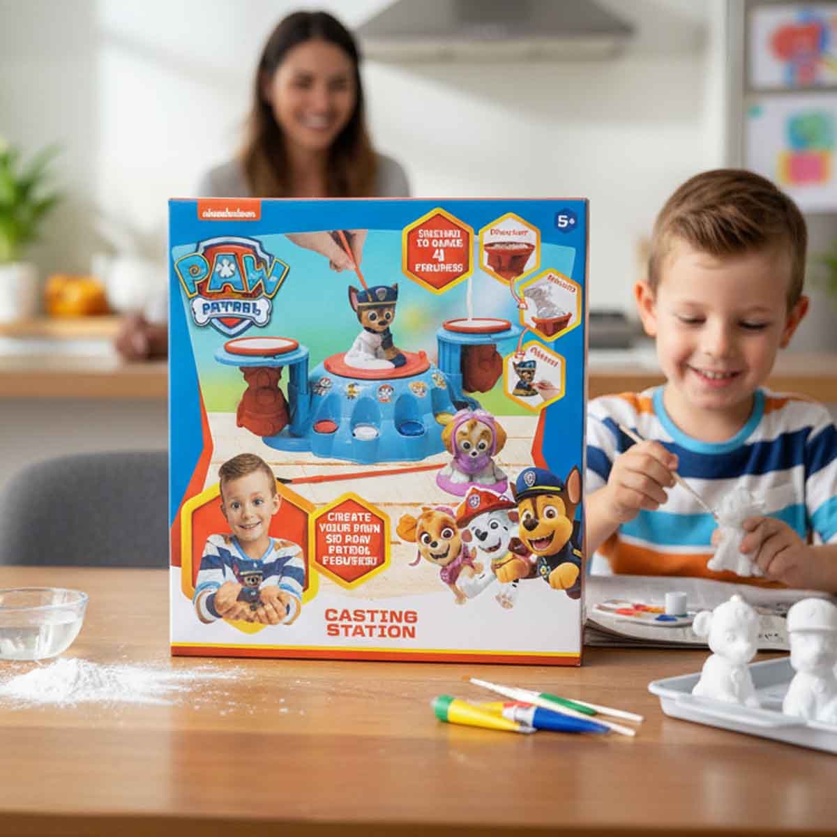 نيكيلوديون باو باترول مجموعة محطة الصب للأولاد، 3-4 سنوات