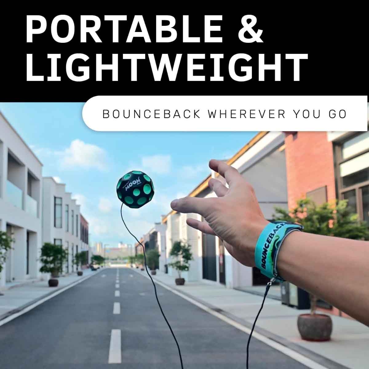 وابوبا كرة قافزة متنوعة ريتيرننغ مون للجنسين من عمر 5-7 سنوات