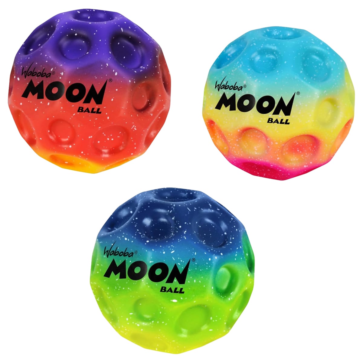 Waboba Hyper Bouncy Assorted Moon Ball Unisex, 8-10 Years