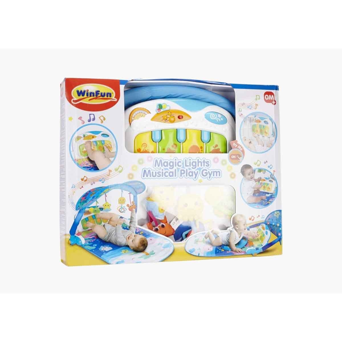 وين فن صالة لعب ماجيك لايتس للأطفال عمر 0-2 سنوات