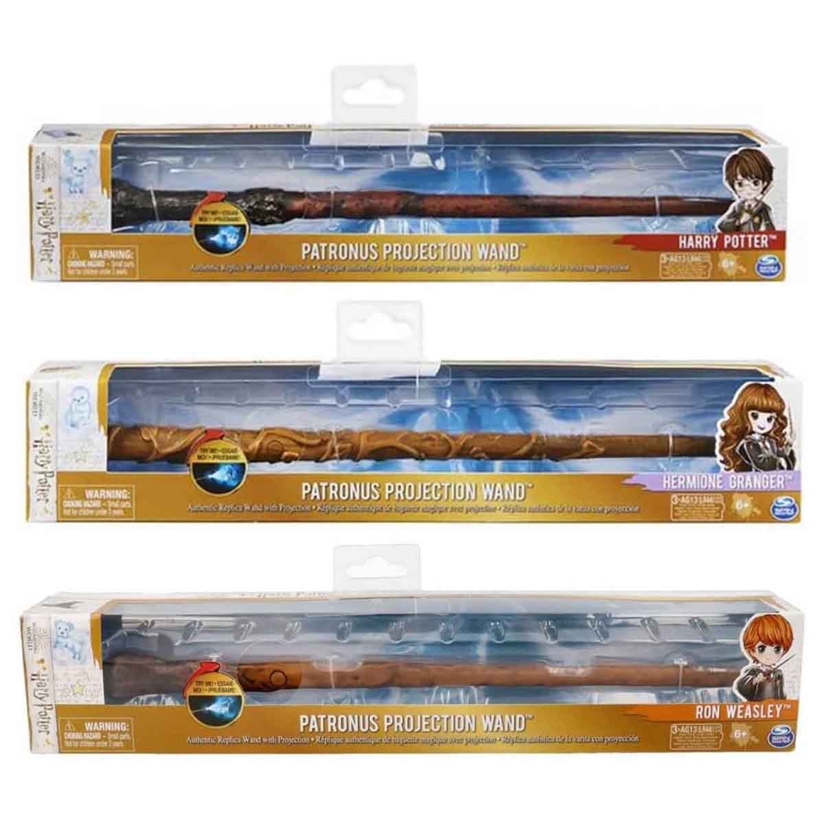 ويزاردينغ وورلد عصا باترونوس مع عرض ضوئي منوعة للجنسين، عمر 5-7 سنوات