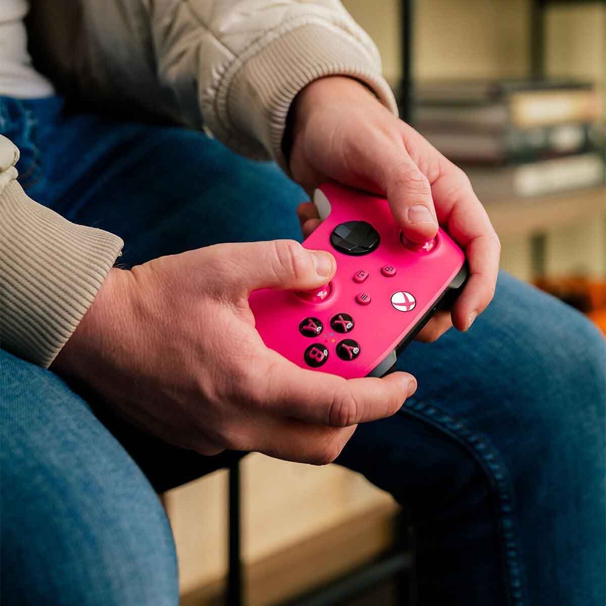 مايكروسوفت وحدة تحكم لاسلكية لإكس بوكس سيريس X/S - وردي داكن