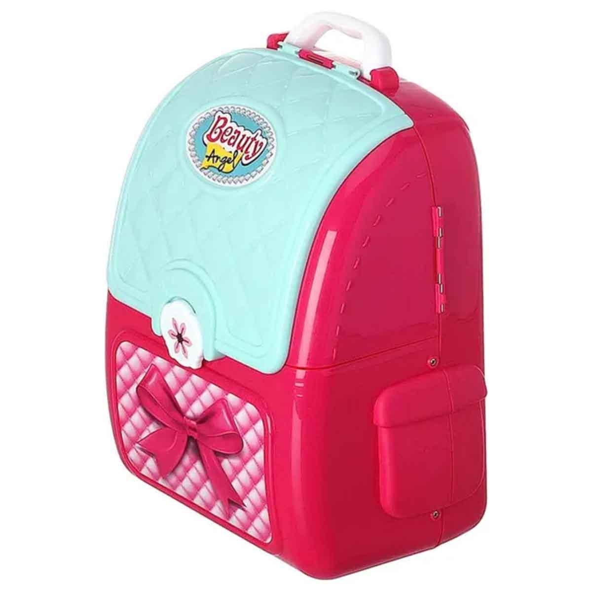 شيونغ تشينغ حقيبة ملاك التجميل 2 في 1 للبنات 3-4 سنوات