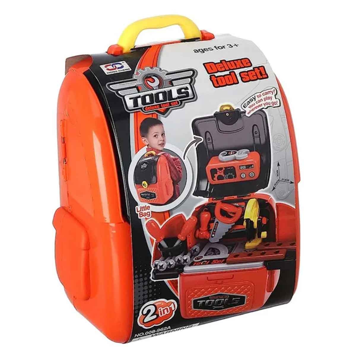 شيونغ تشينغ حقيبة أدوات ديلوكس 2 في 1 للجنسين 3-4 سنوات