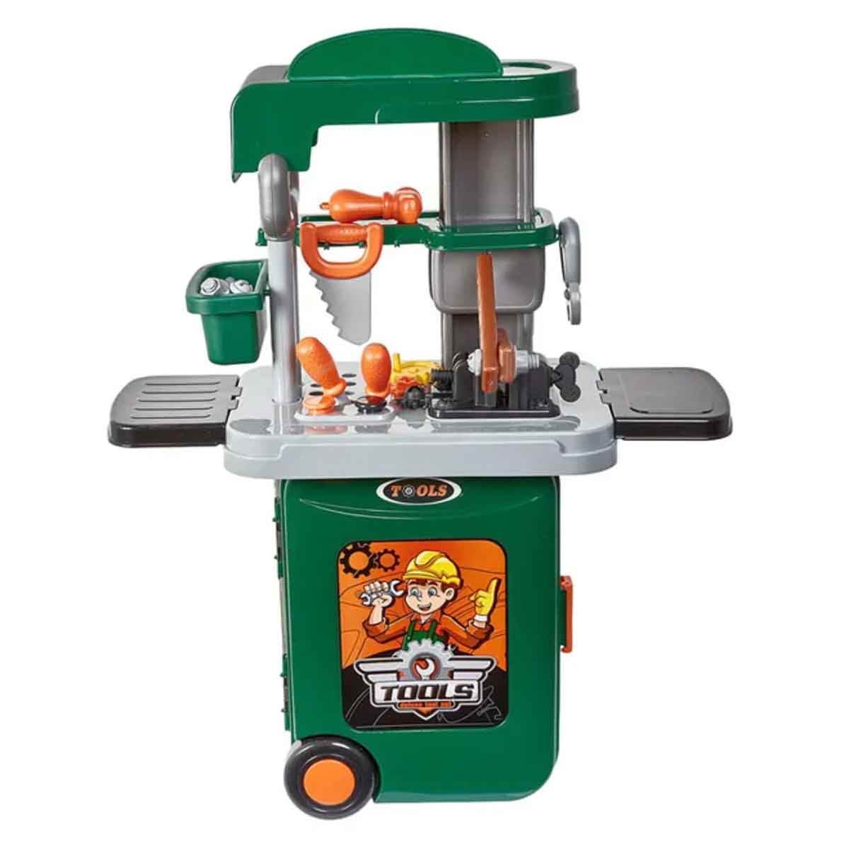 شيونغ تشينغ مجموعة أدوات ديلوكس مع حقيبة 3 في 1 للبنات 3-4 سنوات