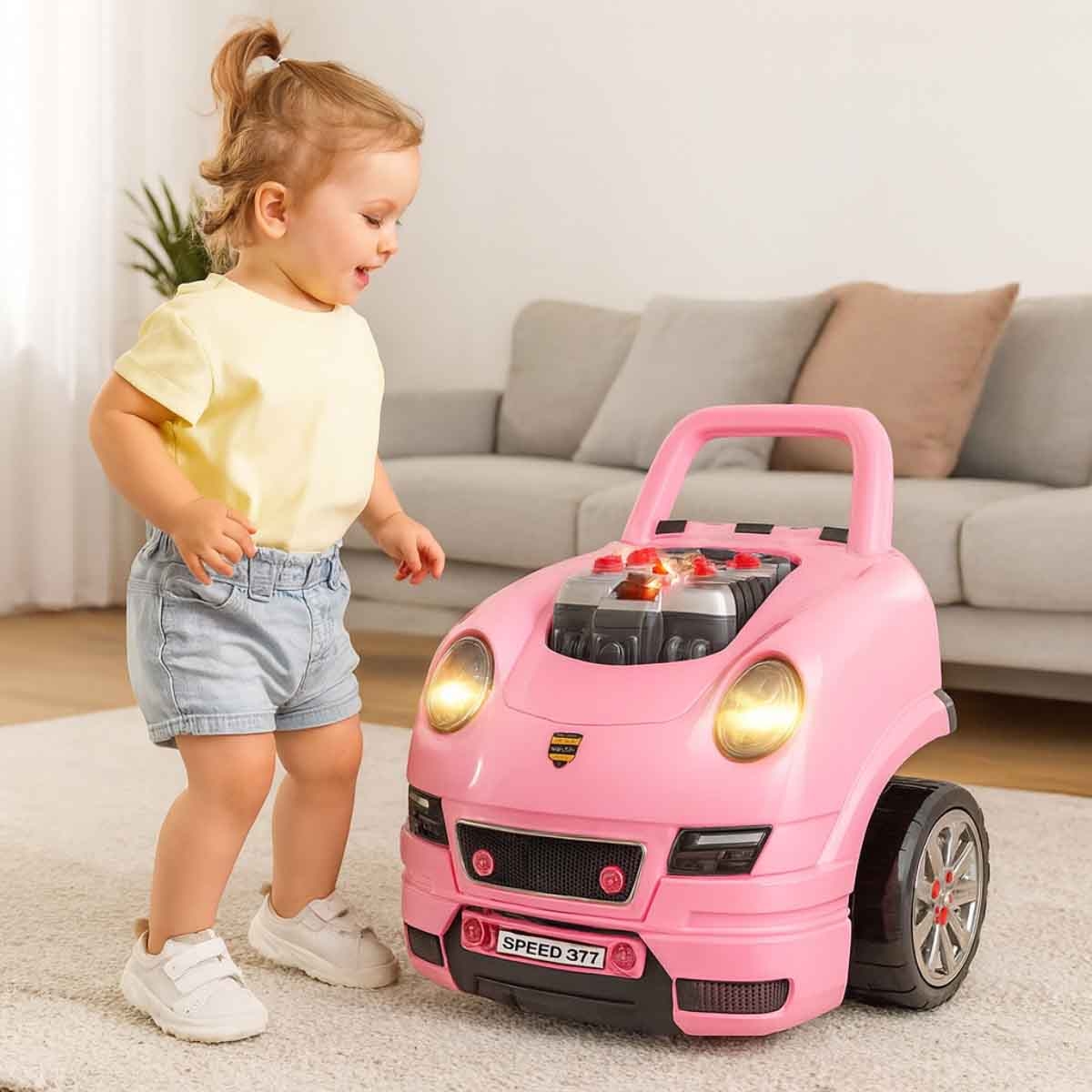 شيونغ تشينغ سيارة أدوات هندسية موتور ماستر بالأشعة تحت الحمراء ريموت للجنسين 3-4 سنوات