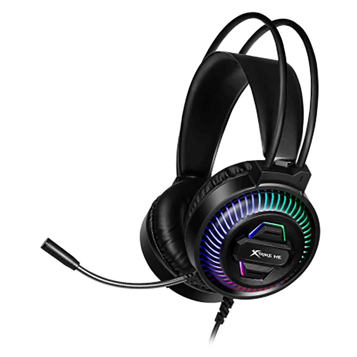 إكسترايك مي سماعة رأس ألعاب سلكية مزودة بإضاءة RGB موديل GH-510