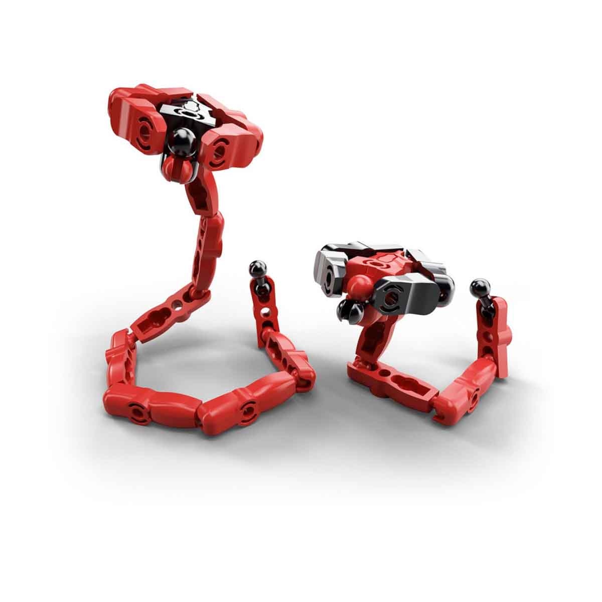 زبيل زوز مجسم أفعى كوبرا حمراء من مكعبات للجنسين 5 - 7 سنوات