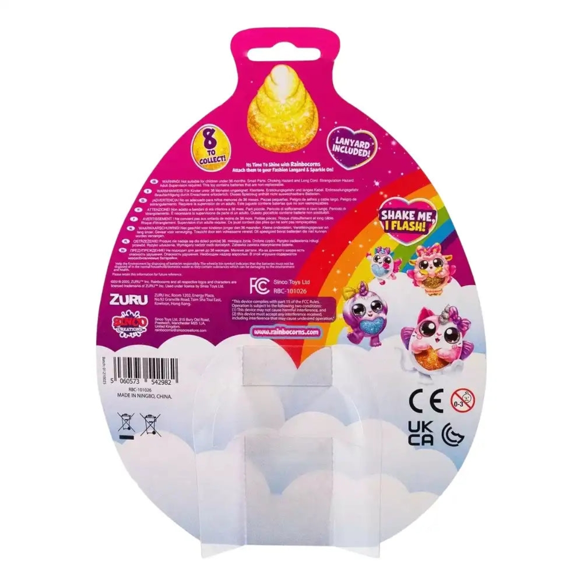 زورو رينبوكورنز فلاشيز للبنات، 5-7 سنوات