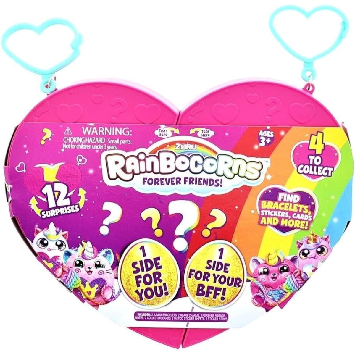 زورو رينبوكورنز صندوق الأصدقاء للأبد للبنات، 3-4 سنوات