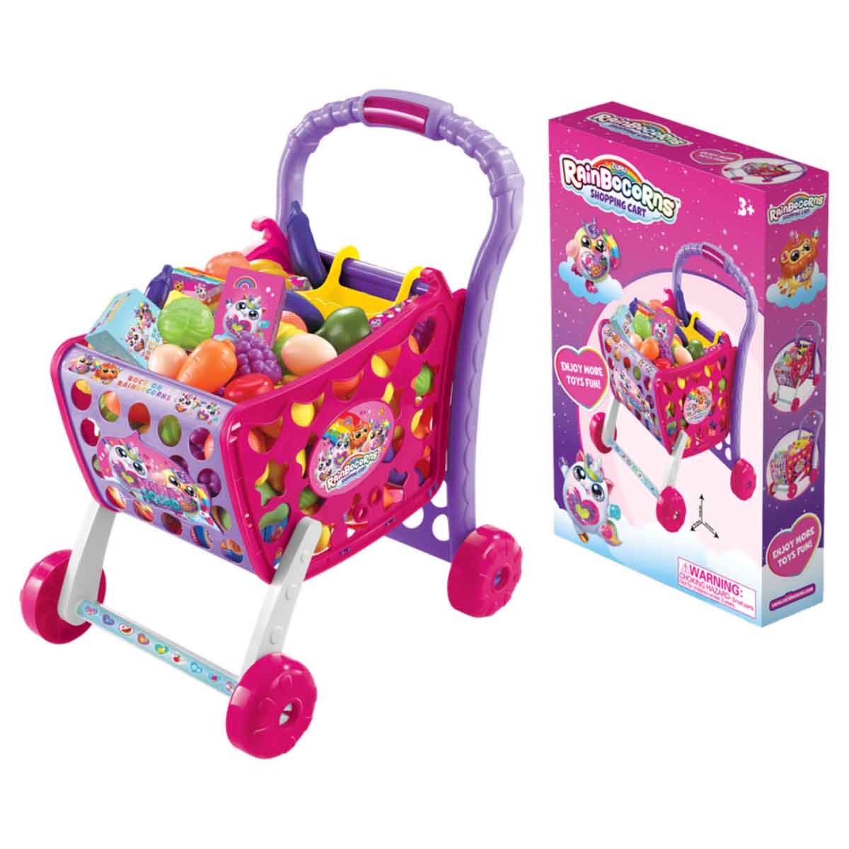 زورو رينبوكورنز عربة تسوق لعب للبنات، 3-4 سنوات