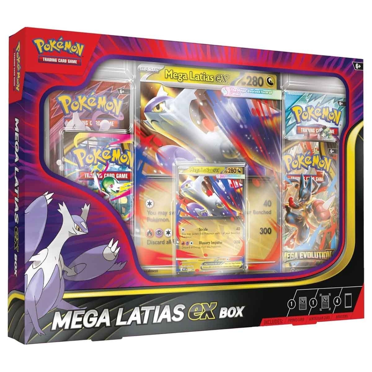 Pokemon Mega Latias ex Box Collection Trading Card Game Unisex, 5-7 Years